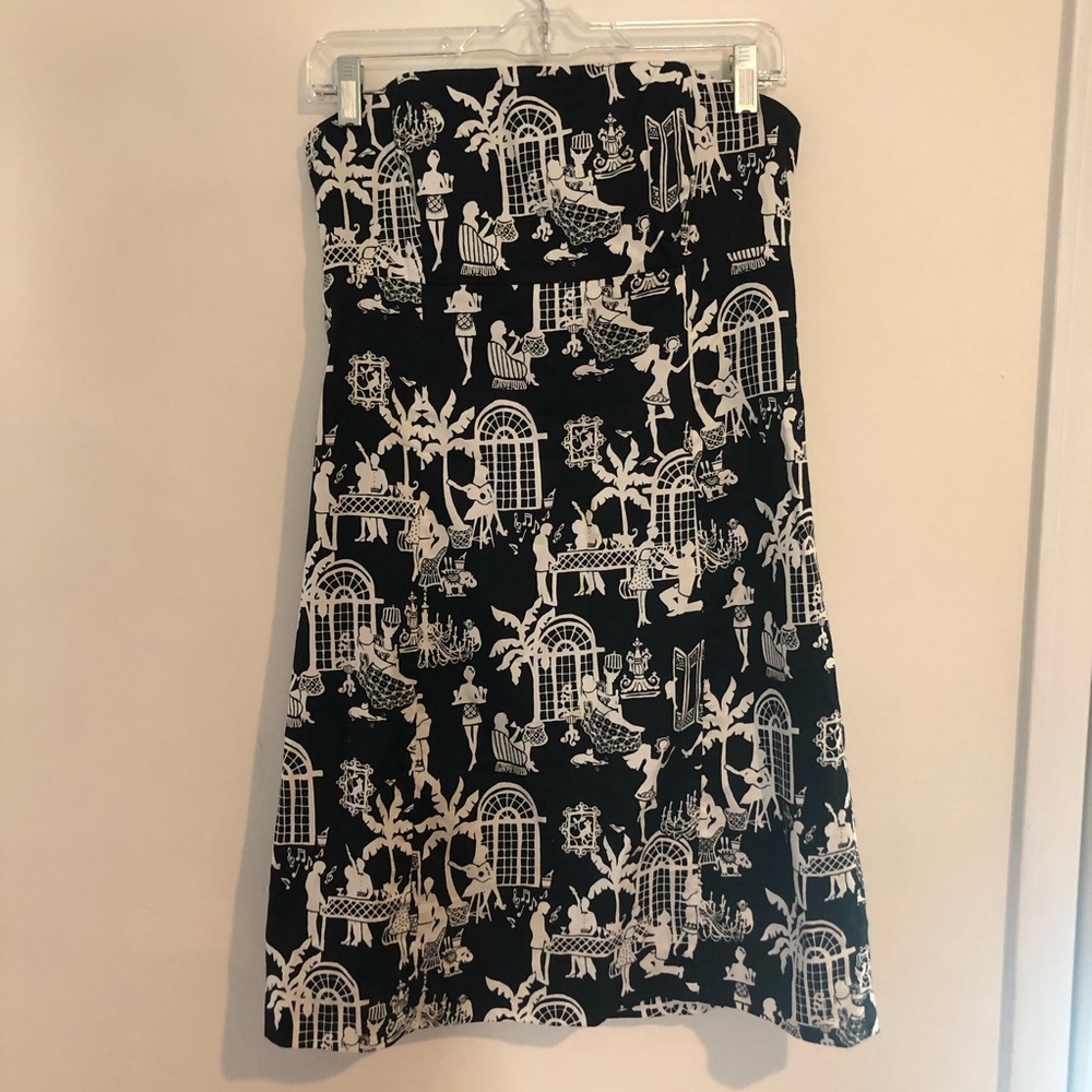 Lilly Pulitzer Strapless Dress size 6